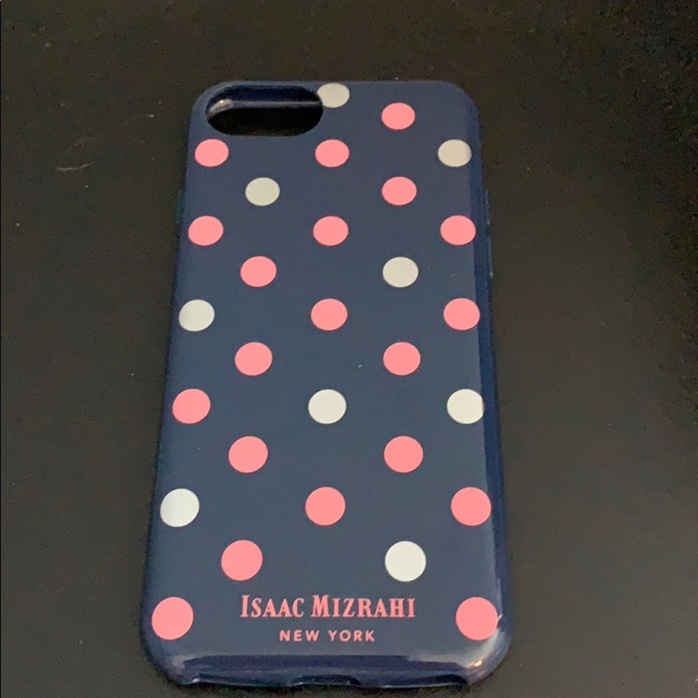 Polka dot iPhone 8 case.